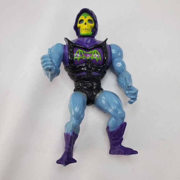 Vintage Battle Armor Skeletor MOTU He-Man Action Figure Masters Of The Universe - Picture 3 of 11